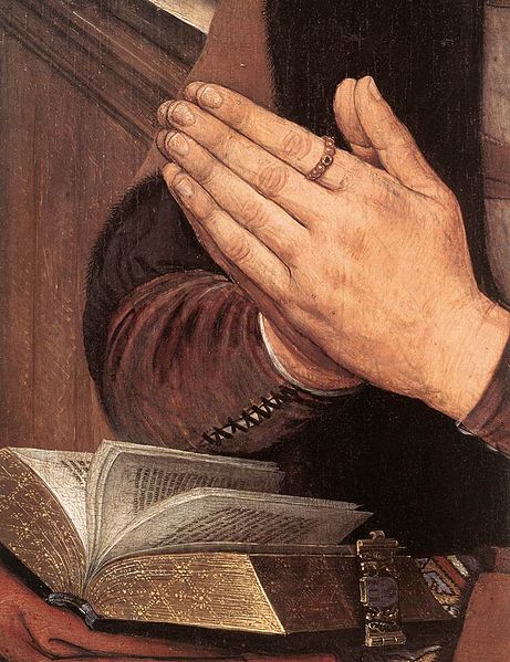 Hans Memling Diptych of Maarten Nieuwenhove